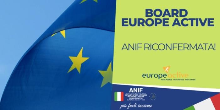 Locandina ANIF board EuropeActive