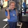 Regina del fitness a quasi cent'anni small